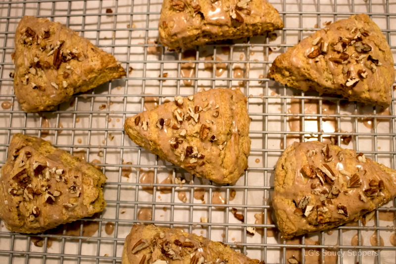 Scones on a cooling rack